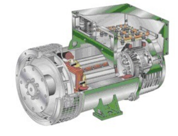 汉中发电机内部结构图